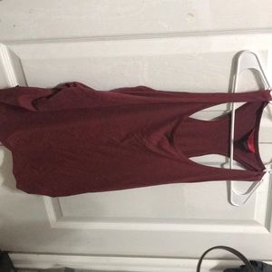Size Medium Burgundy tank top